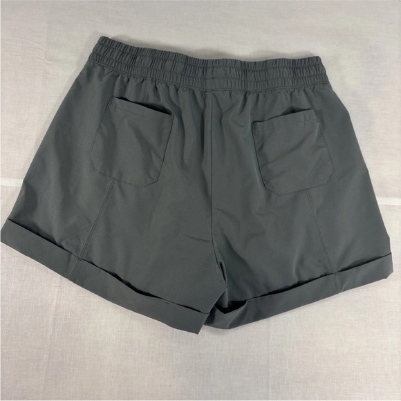 Apana Shorts Women's XL Gray Athletic Activewear Lightweight Pockets Drawstring - Picture 6 of 6